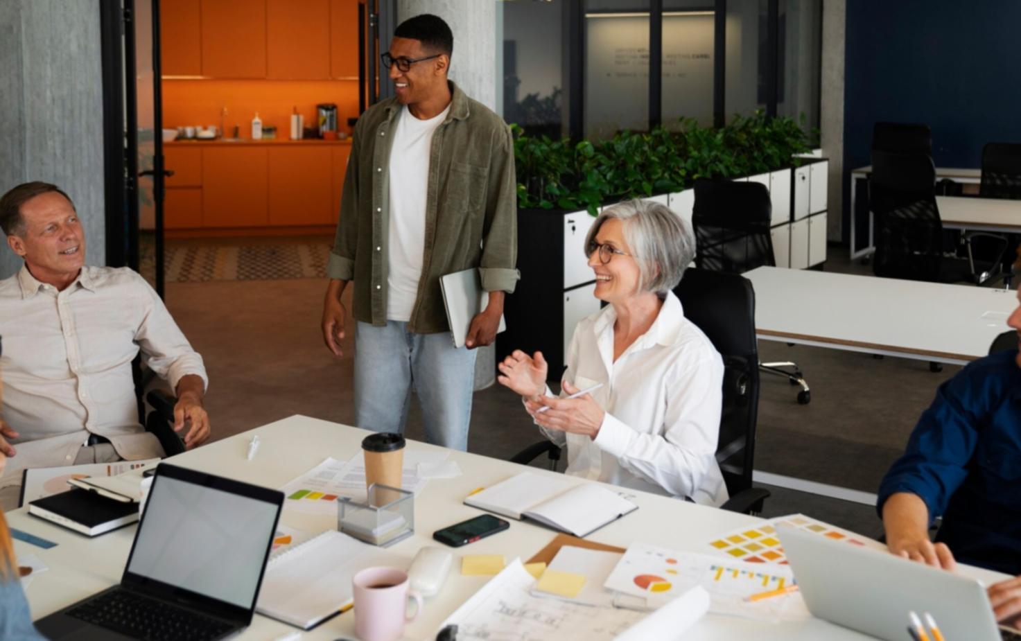 Session de formation en petit groupe